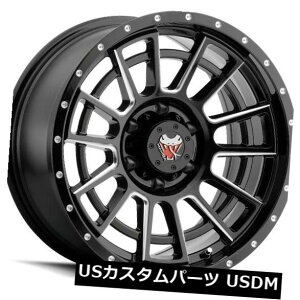 �C�O�A���z�C�[�� 17x9 Mamba M22 6x114.3 ET6�}�b�g�u���b�N�z�C�[���i4�Z�b�g�j 17x9 Mamba M22 6x114.3 ET6 Matte Black Wheels (Set of 4) �y���s�A���i�z