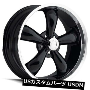 �C�O�A���z�C�[�� 18X8.5 Vision 142 Legend 5 5x114.3 ET10�O���X�u���b�N�z�C�[���i4�Z�b�g�j 18X8.5 Vision 142 Legend 5 5x114.3 ET10 Gloss Black Wheels (Set of 4) �y���s�A���i�z
