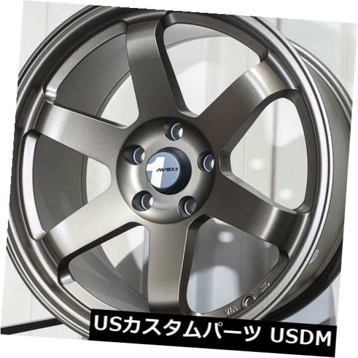 楽天市場】海外輸入ホイール Avid.1ホイールAV06 18X8.5 5x114.3 +35 