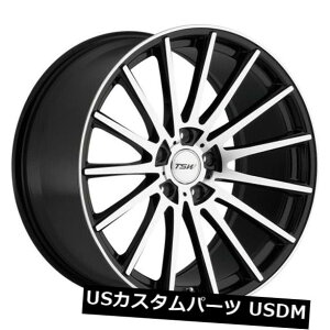COAzC[ 18x9.5 TSWVPC5x114.3+20ubNW /~[JbgtFCXzC[i4Zbgj 18x9.5 TSW Chicane 5x114.3 Rims +20 Black W/Mirror Cut Face Wheels (Set of 4)
