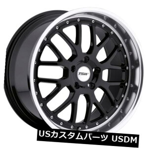 COAzC[ 18x8 TSWoVA5x114.3+40ubNzC[i4Zbgj 18x8 TSW Valencia 5x114.3 Rims +40 Black Wheels (Set of 4)