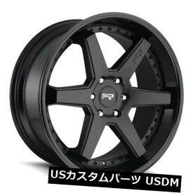 海外輸入ホイール 18x9.5ニッチアルテアM192 5x4.5 +35グロスマットブラックホイール（4個セット） 18x9.5 NICHE ALTAIR M192 5x4.5 +35 Gloss Matte Black Wheels (Set of 4)