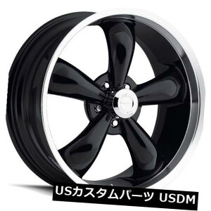 �C�O�A���z�C�[�� 18X8.5 Vision 142 Legend 5 5x114.3 ET20�O���X�u���b�N�z�C�[���i4�Z�b�g�j 18X8.5 Vision 142 Legend 5 5x114.3 ET20 Gloss Black Wheels (Set of 4) �y���s�A���i�z