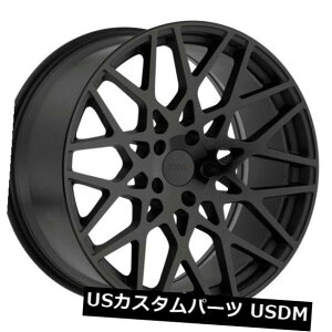 海外輸入ホイール 18x8.5 TSW Vale 5x114.3リム+40ブラックホイール(4個セット) 18x8.5 TSW Vale 5x114.3 Rims +40 Black Wheels (Set of 4)