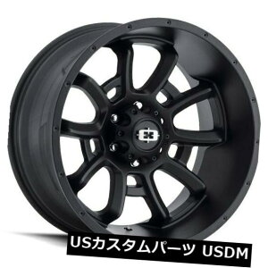 �C�O�A���z�C�[�� 20X9 Vision 415 Bomb 5x139.7 ET12�T�e���u���b�N�z�C�[���i4�Z�b�g�j 20X9 Vision 415 Bomb 5x139.7 ET12 Satin Black Wheels (Set of 4) �y���s�A���i�z