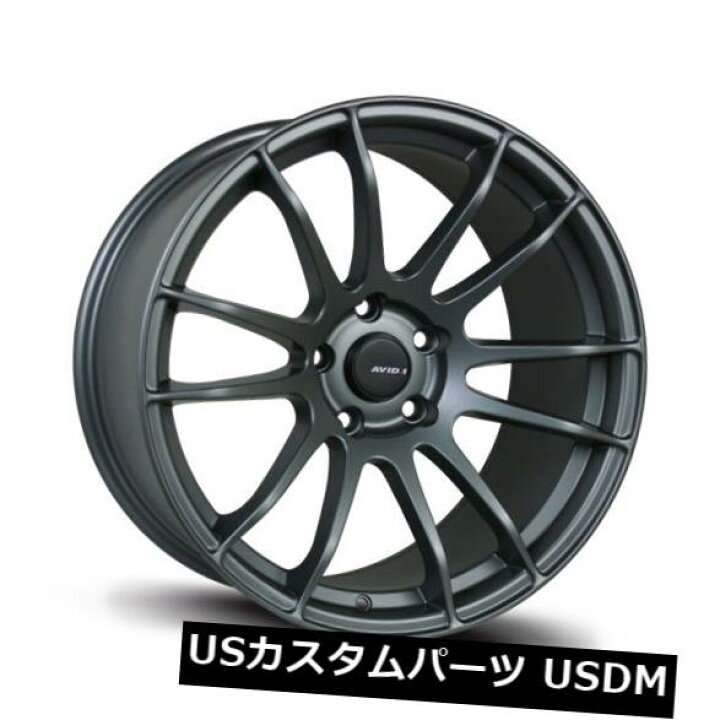 楽天市場】海外輸入ホイール Avid1 AV20 18X9.5リム5x114.3 +38 
