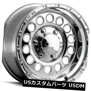 COAzC[ 15x8[XC887-Rockcrushe r 6x139.7 ET-32|bVzC[i4Zbgj 15x8 Raceline 887-Rockcrusher 6x139.7 ET-32 Polished Wheels (Set of 4)