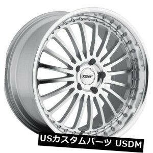 海外輸入ホイール 18x8 TSW Silverstone 5x120リム+35シルバーホイール(4個セット) 18x8 TSW Silverstone 5x120 Rims +35 Silver Wheels (Set of 4)