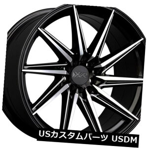 COAzC[ XXR 561 18x10 5x100 / 114.3 +35@BH//Ӂi4j̐VZbg XXR 561 18x10 5x100/114.3 +35 Machined / Black / Milled New Set of (4) Rims