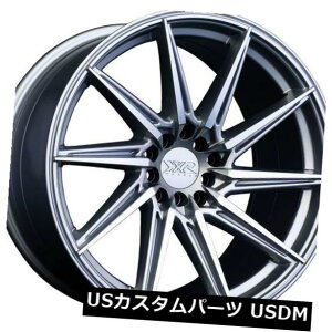 COAzC[ XXR 561 18x10 5x100 / 114.3 +35@BH/Vo[i4jzC[̐^VZbg XXR 561 18x10 5x100/114.3 +35 Machined / Silver Brand New Set of (4) Wheels Rims