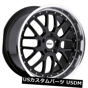海外輸入ホイール 18x8 TSWバレンシア5x100リム+32ブラックリム(4個セット) 18x8 TSW Valencia 5x100 Rims +32 Black Rims (Set of 4)