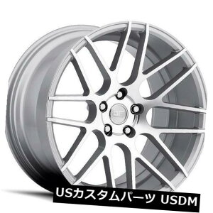 �C�O�A���z�C�[�� 18x8 / 9 MRR GF7 5x120 +35/40�V���o�[�z�C�[���i4�Z�b�g�j 18x8/9 MRR GF7 5x120 +35/40 Silver Wheels (Set of 4) �y���s�A���i�z