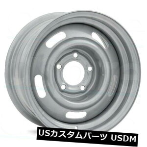 COAzC[ 15X8 Vision 55 Rally 5x127 ET-6Vo[zC[i4Zbgj 15X8 Vision 55 Rally 5x127 ET-6 Silver Wheels (Set of 4)