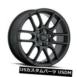 �C�O�A���z�C�[�� 15x7 Raceline 141B-Mystique 5x100 / 5x114.3 ET40�T�e���u���b�N�z�C�[���i4�Z�b�g�j 15x7 Raceline 141B-Mystique 5x100/5x114.3 ET40 Satin Black Wheels (Set of 4) �y���s�A���i�z