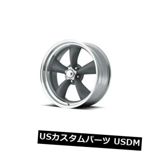 �C�O�A���z�C�[�� 16x8 AMERICAN RACING CLASSIC TORQ THRUST II 5x114.3 ET10 GrayWheels�i4�Z�b�g�j 16x8 AMERICAN RACING CLASSIC TORQ THRUST II 5x114.3 ET10 GrayWheels (Set of 4) �y���s�A���i�z