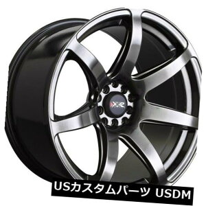 COAzC[ XXR 560 18x8.55x100 / 114.3 +35NubNzC[i4Zbgj XXR 560 18x8.5 Rims 5x100/114.3 +35 Chromium Black Wheels (Set of 4)