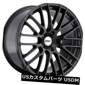 海外輸入ホイール 17x8 TSW Max 5x114.3リム+40マットブラックホイール(4個セット) 17x8 TSW Max 5x114.3 Rims +40 Matte Black Wheels (Set of 4)