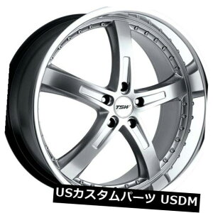 海外輸入ホイール 18x9.5 TSWジャラマ5x112リム+35ハイパーシルバーホイール(4個セット) 18x9.5 TSW Jarama 5x112 Rims +35 Hyper Silver Wheels (Set of 4)