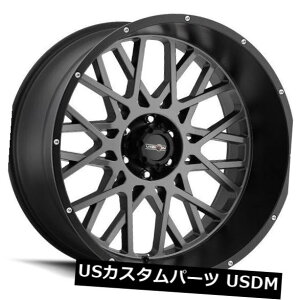 �C�O�A���z�C�[�� 20X9 Vision 412 Rocker 5x127 ET10�����Y�z�C�[���i4�Z�b�g�j 20X9 Vision 412 Rocker 5x127 ET10 Anthracite Wheels (Set of 4) �y���s�A���i�z