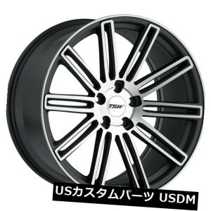 海外輸入ホイール 18x8.5 TSWクロウソーン5x114.3リム+20マットガンメタルホイール(4個セット) 18x8.5 TSW Crowthorne 5x114.3 Rims +20 Matte Gunmetal Wheels (Set of 4)