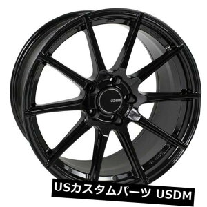 �C�O�A���z�C�[�� 18x8 Enkei TS10 5x114.3 +50�O���X�u���b�N�z�C�[���i4�Z�b�g�j 18x8 Enkei TS10 5x114.3 +50 Gloss Black Wheels (Set of 4) �y���s�A���i�z