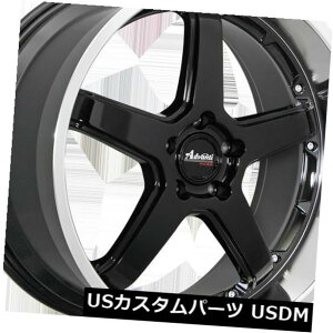 �C�O�A���z�C�[�� 20x8.5 Advanti Racing Traktion 5x114.3 ET25�O���X�u���b�N�z�C�[���i4�Z�b�g�j 20x8.5 Advanti Racing Traktion 5x114.3 ET25 Gloss Black Wheels (Set of 4)