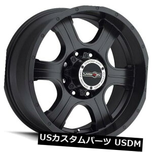 �C�O�A���z�C�[�� 20X9 Vision 396 Assassin 8x170 ET0 Matte Black Wheels�i4�Z�b�g�j 20X9 Vision 396 Assassin 8x170 ET0 Matte Black Wheels (Set of 4) �y���s�A���i�z