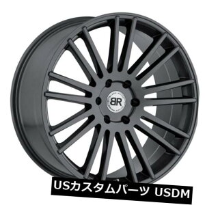 �C�O�A���z�C�[�� 18x8.5�u���b�N���C�m�N���[�K�[6x139.7 ET20�O���X�K�����^���z�C�[���i4�Z�b�g�j 18x8.5 Black Rhino Kruger 6x139.7 ET20 Gloss Gunmetal Wheels (Set of 4)