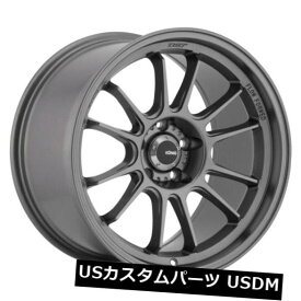 海外輸入ホイール 18x8.5F / 18x9.5 Rケーニッヒハイパーグラム5x114.3 +35/35マットグレーホイール（4個セット） 18x8.5F/18x9.5R Konig Hypergram 5x114.3 +35/35 Matte Grey Wheels (Set of 4)