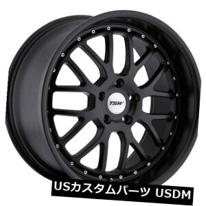 COAzC[ 17x8 TSWoVA5x114.3+20}bgubNzC[i4Zbgj 17x8 TSW Valencia 5x114.3 Rims +20 Matte Black Wheels (Set of 4)