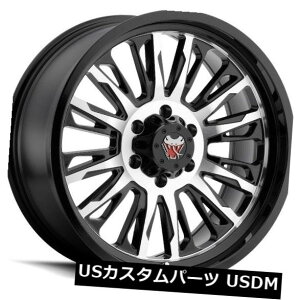 �C�O�A���z�C�[�� 18x9 Mamba M21 5x127 ET6�O���X�u���b�N�i�@�B���H�t�F�C�X�z�C�[���t���j�i4�Z�b�g�j 18x9 Mamba M21 5x127 ET6 Gloss Black w/Machined Face Wheels (Set of 4) �y���s�A���i�z