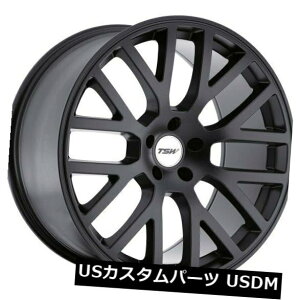 海外輸入ホイール 18x8 TSWドニントン5x112リム+42マットブラックホイール(4個セット) 18x8 TSW Donington 5x112 Rims +42 Matte Black Wheels (Set of 4)
