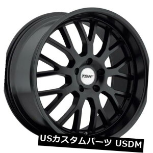 海外輸入ホイール 18x8 TSW Tremblant 5x112リム+32マットブラックホイール(4個セット) 18x8 TSW Tremblant 5x112 Rims +32 Matte Black Wheels (Set of 4)