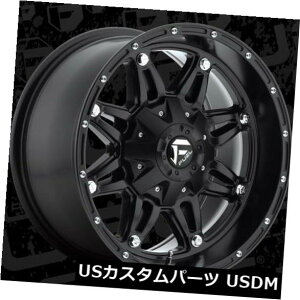 COAzC[ RlD531 17x9 8x6.5 ET-12}bgubNzC[i4Zbgj Fuel Hostage D531 17x9 8x6.5 ET-12 Matte Black Wheels Rims (Set of 4)