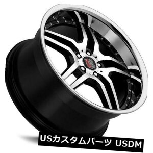 �C�O�A���z�C�[�� 18x8 / 9 MRR RW2 5x112 +35/40 Back with Chrome Lip Wheels New Set of�i4�j 18x8/9 MRR RW2 5x112 +35/40 Back w/ Chrome Lip Wheels New Set of (4) �y���s�A���i�z