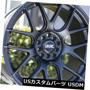 �C�O�A���z�C�[�� XXR 530 19X8.75����5x100 / 114.3 +35�u���b�N�z�C�[���i4�Z�b�g�j XXR 530 19X8.75 Rims 5x100/114.3 +35 Black Wheels (Set of 4) �y���s�A���i�z