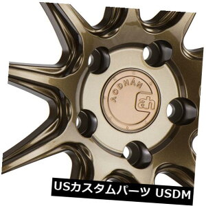 COAzC[ 18x9.5 AodHan DS07 5x100 +35uYi4Zbgj 18x9.5 AodHan DS07 5x100 +35 Bronze Rims (Set of 4)