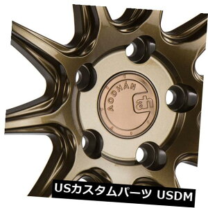 COAzC[ 18x8.5 AodHan DS07 5x100 +35uYzC[i4Zbgj 18x8.5 AodHan DS07 5x100 +35 Bronze Wheels (Set of 4)