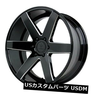 COAzC[ 20x9 Verde Invictus 5x115 +18OXubN/~hEBhEzC[i4Zbgj 20x9 Verde Invictus 5x115 +18 Gloss Black/Milled Windows Wheels (Set of 4)