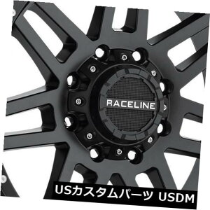 �C�O�A���z�C�[�� 16x8 Raceline 931B-�C���W�F�N�^�[6x139.7 ET0�T�e���u���b�N�z�C�[���i4�Z�b�g�j 16x8 Raceline 931B-Injector 6x139.7 ET0 Satin Black Wheels (Set of 4)