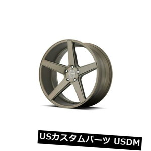 COAzC[ 20x8.5 KMCn5x114.3 ET35}bguYi4Zbgj 20x8.5 KMC DISTRICT 5x114.3 ET35 Matte Bronze Rims (Set of 4)