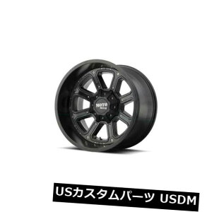 海外輸入ホイール 17x9 MOTO METAL SHIFT 8x170 ET-12 Matte Black W / G-Blk Inserts Wheels(4個セット) 17x9 MOTO METAL SHIFT 8x170 ET-12 Matte Black W/ G-Blk Inserts Wheels (Set of 4)