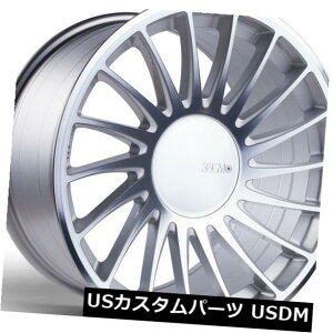 �C�O�A���z�C�[�� 18X8.5 / 18X9.5 3SDM 0.04 5X100 +35/35�V���o�[�J�b�g�z�C�[���i4�Z�b�g�j 18X8.5/18X9.5 3SDM 0.04 5X100 +35/35 Silver Cut Wheels (Set of 4)