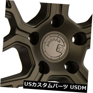 COAzC[ 18x9 AodHan LS009 5x120 +30uYzC[i4Zbgj 18x9 AodHan LS009 5x120 +30 Bronze Wheels (Set of 4)