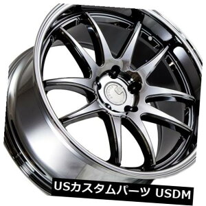 COAzC[ Aodhan DS02 19x9.5 5x114.3 +15 73.1ubNoL[zC[i4Zbgj Aodhan DS02 19x9.5 5x114.3 +15 73.1 Black Vacuum Wheels (Set of 4)