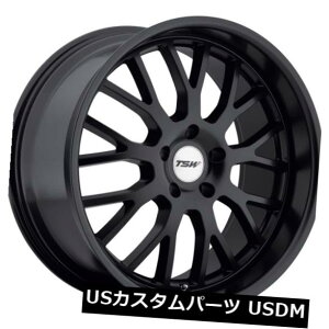 海外輸入ホイール 19x8 TSW Tremblant 5x100リム+35マットブラックホイール(4個セット) 19x8 TSW Tremblant 5x100 Rims +35 Matte Black Wheels (Set of 4)
