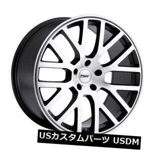海外輸入ホイール 18x9.5 TSWドニントン5x120リム+20ミラーカットフェイスホイール(4個セット) 18x9.5 TSW Donington 5x120 Rims +20 Mirror Cut Face Wheels (Set of 4)