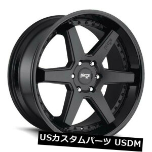 �C�O�A���z�C�[�� 18x8.5 NICHE ALTAIR M192 5x4.5 +45�O���X�}�b�g�u���b�N�z�C�[���i4�Z�b�g�j 18x8.5 NICHE ALTAIR M192 5x4.5 +45 Gloss Matte Black Wheels (Set of 4) �y���s�A���i�z