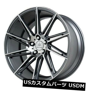 �C�O�A���z�C�[�� 19x9.5 Verde Quantum 5x120 +36 Matte Graphite / Machi ned�z�C�[���i4�Z�b�g�j 19x9.5 Verde Quantum 5x120 +36 Matte Graphite/Machined Wheels (Set of 4) �y���s�A���i�z
