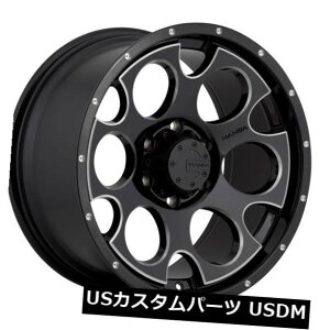 �C�O�A���z�C�[�� 16x8 MAMBA M17 6x114.3 et13 Gloss Black W / Milling Wheels�i4�Z�b�g�j 16x8 MAMBA M17 6x114.3 et13 Gloss Black W/ Milling Wheels (Set of 4) �y���s�A���i�z